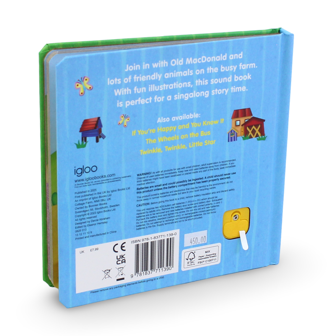 Igloo Books "Old MacDonald Had a Farm" Sound Book