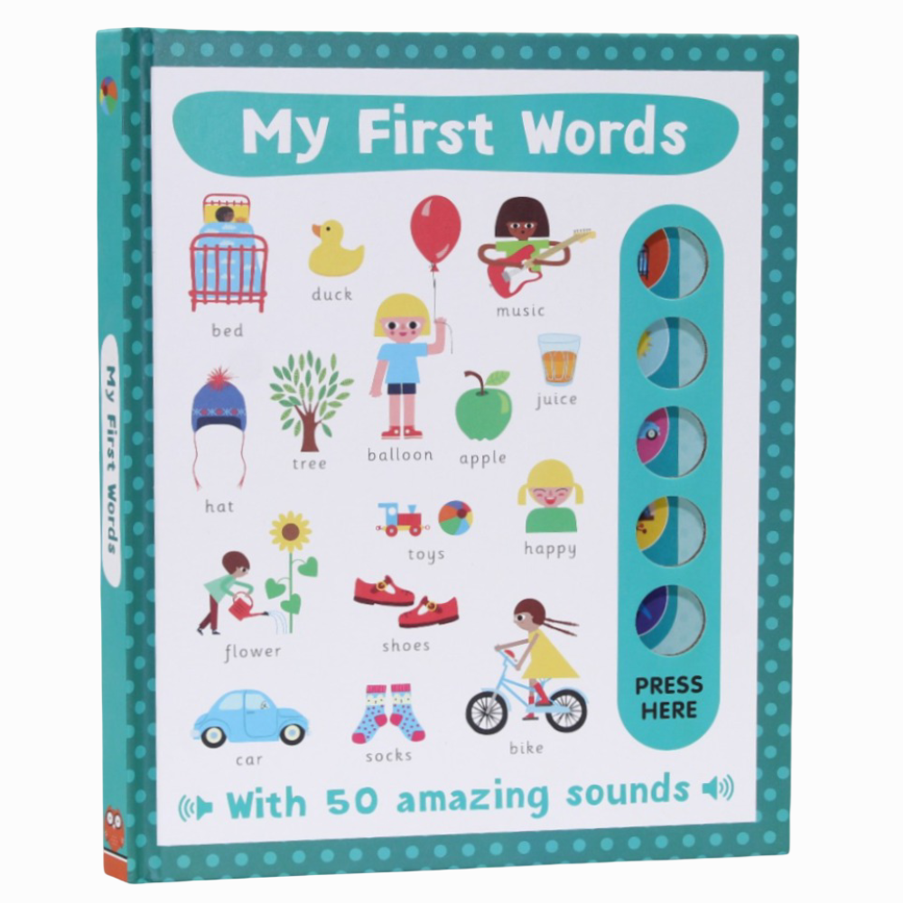 My First Words (Early Learning Sound Book) – 100+ Words, 50 Sounds!