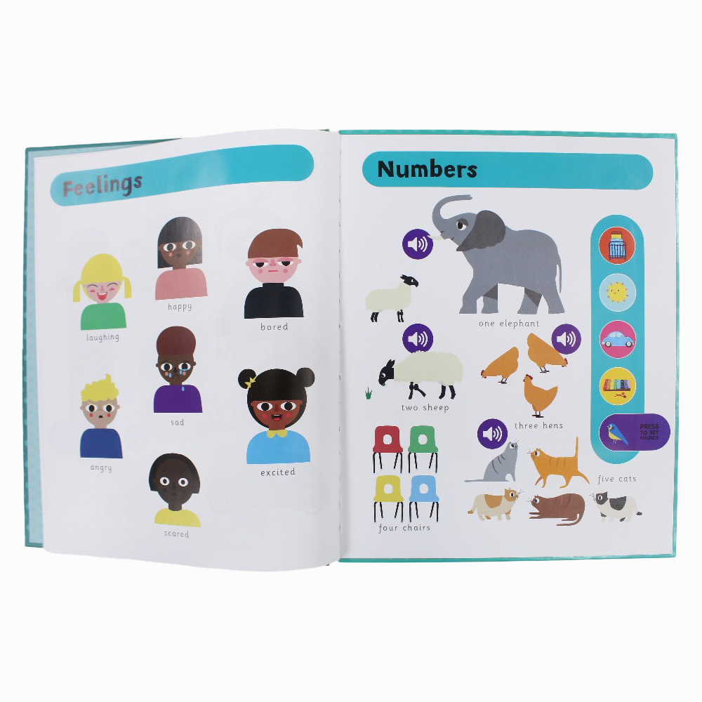 My First Words (Early Learning Sound Book) – 100+ Words, 50 Sounds!
