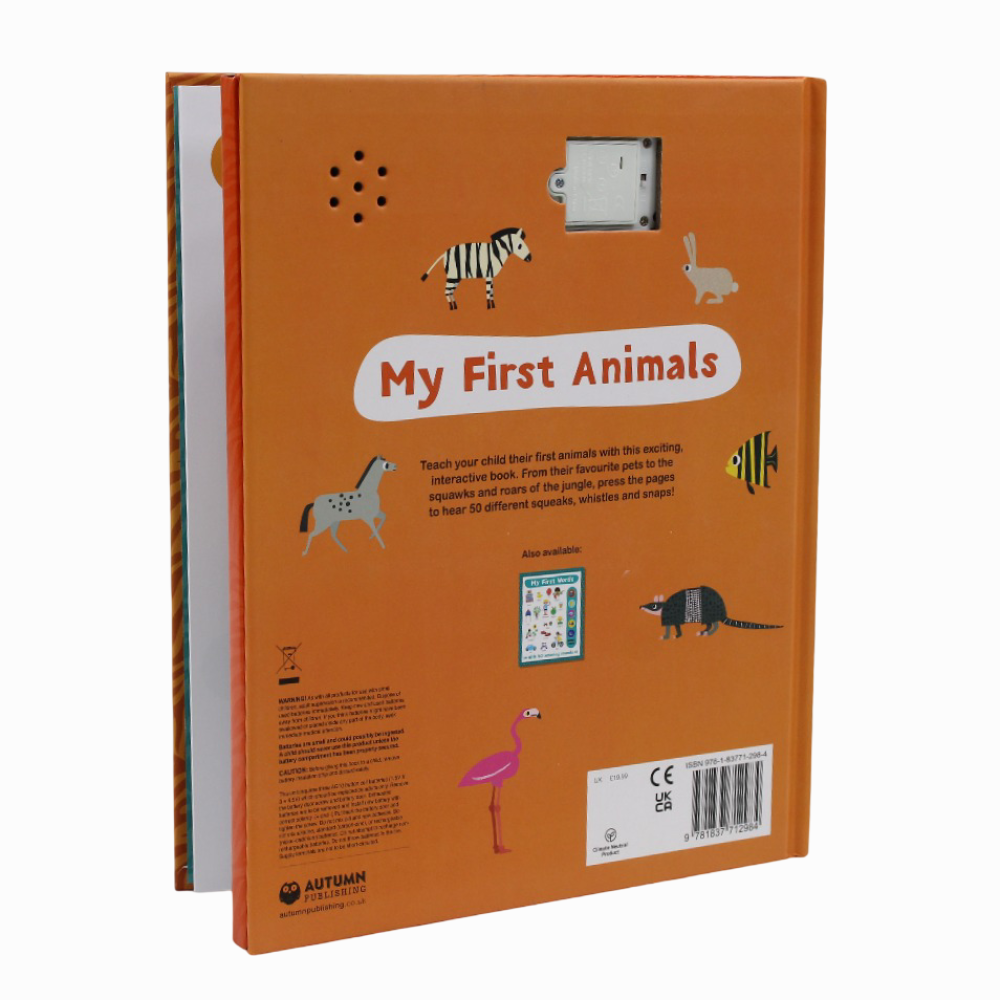My First Animals (Early Learning Sound Book) – Roars, Squawks & Snaps