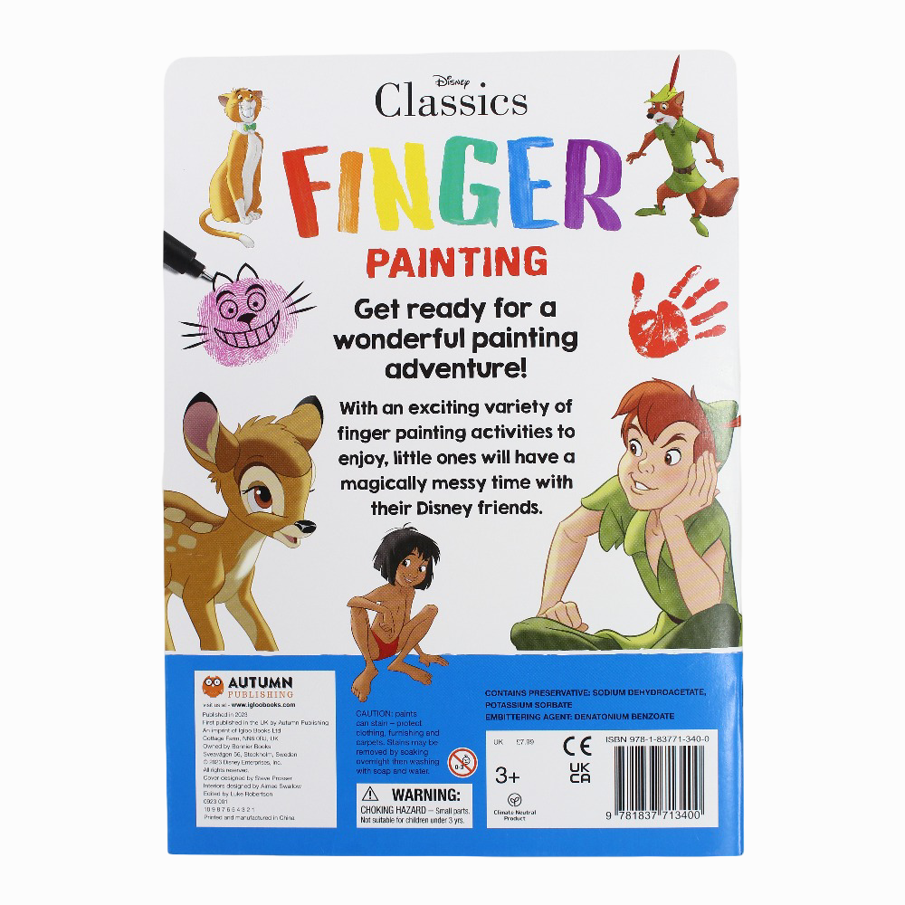 Disney Classics: Finger Painting – Let the Colors Flow!