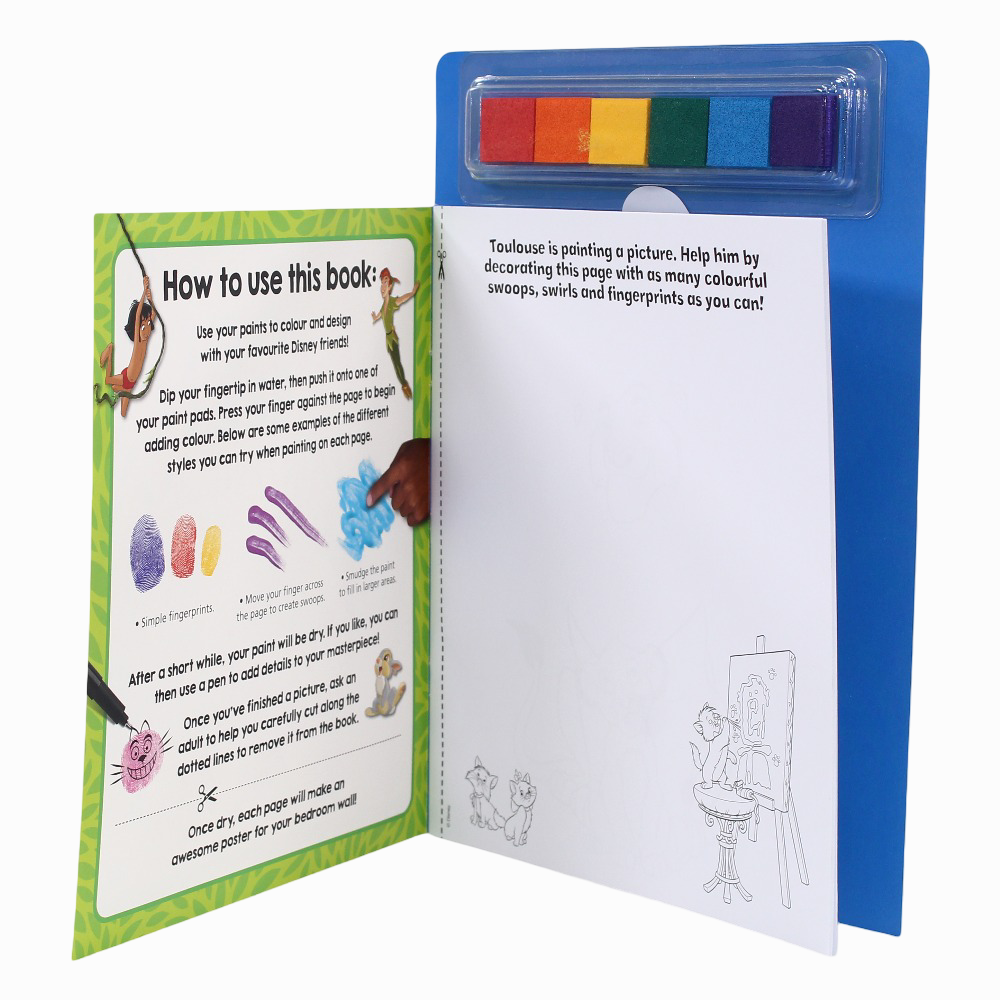 Disney Classics: Finger Painting – Let the Colors Flow!