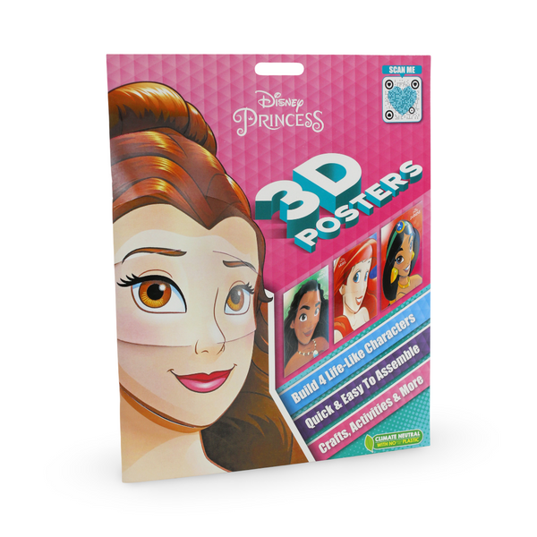 Igloo Books Disney Princess 3D Posters Activity Set