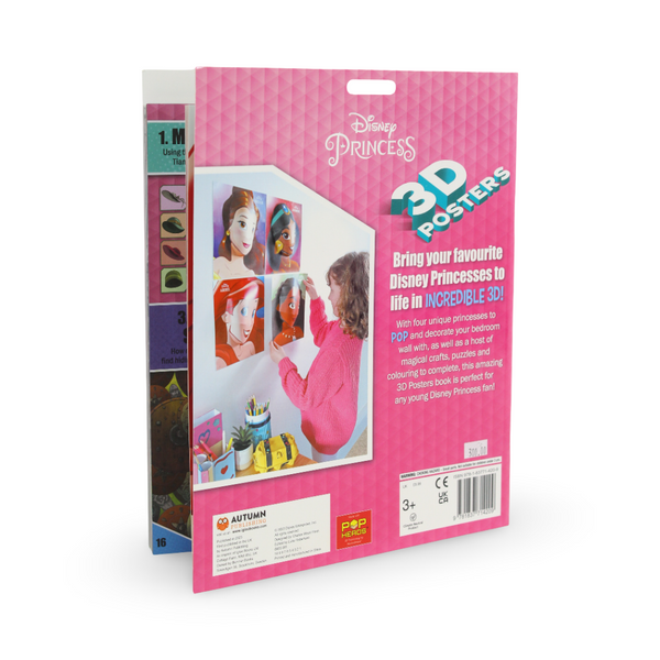 Igloo Books Disney Princess 3D Posters Activity Set