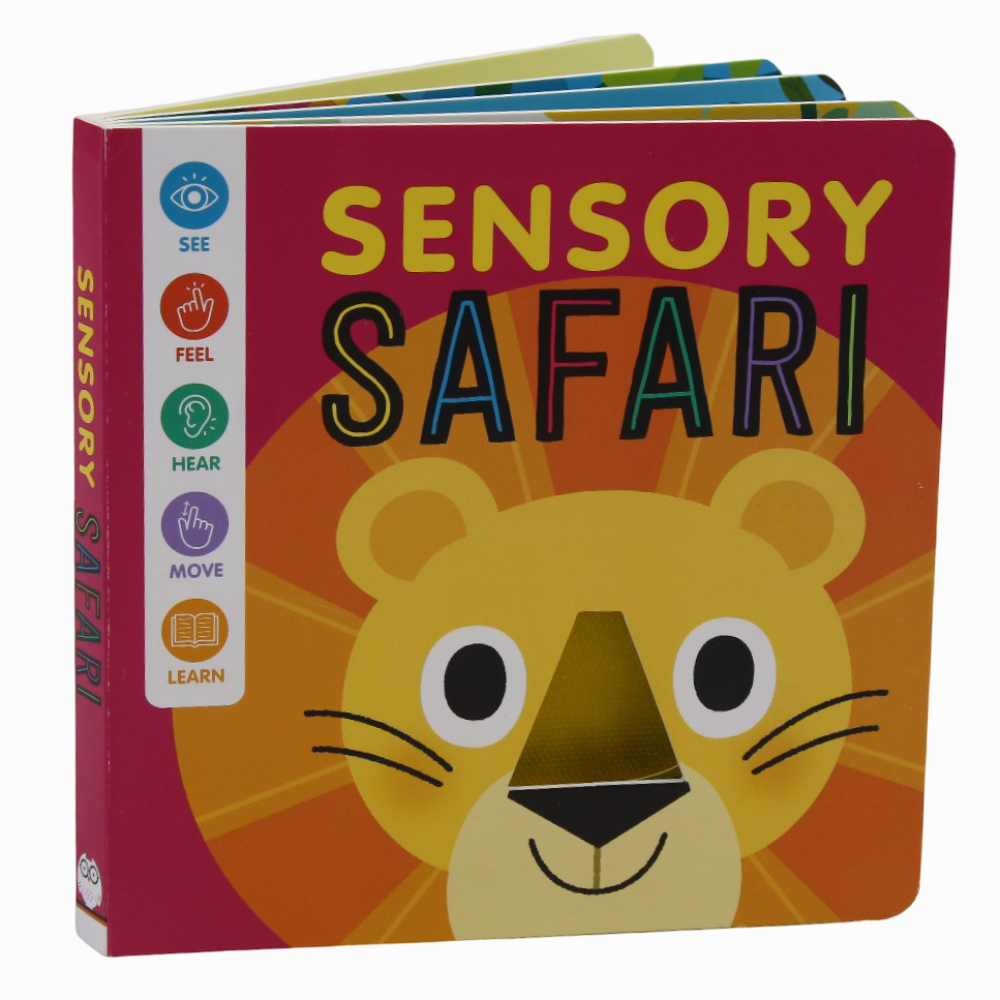 Sensory Safari (Baby Sensory Book) – Touch, See, Hear!