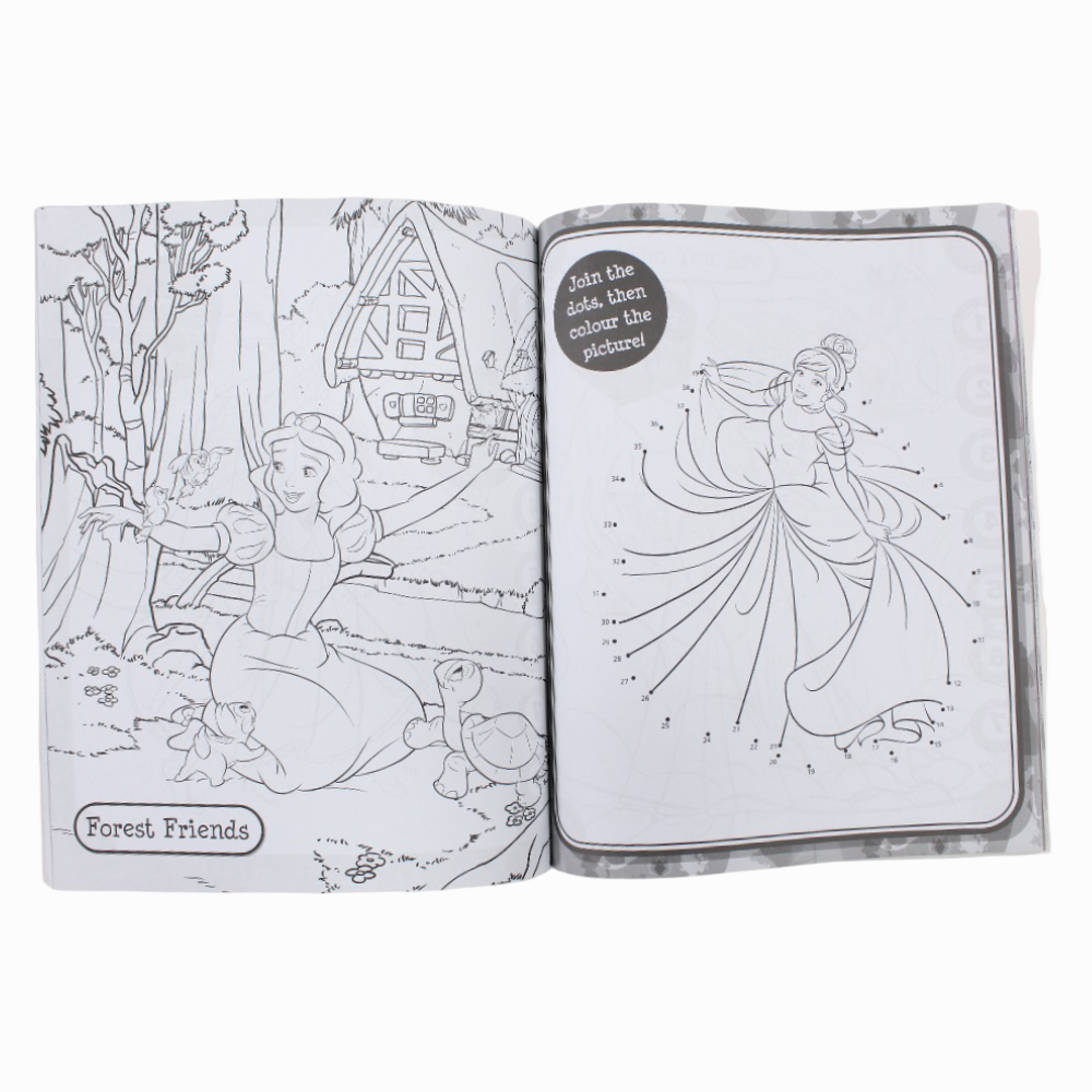 Disney Princess: 5-in-1 Coloring – Pages Full of Princess Magic