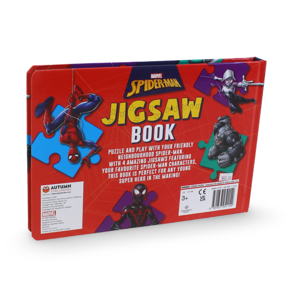 Igloo Books Marvel Spider-Man Jigsaw Book