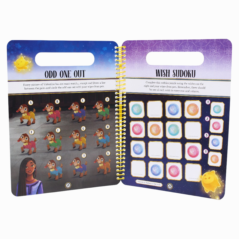 Disney Wish: Wipe Clean Activities Book