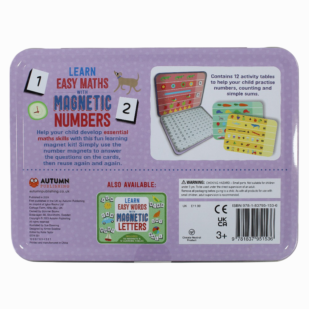 Learn Easy Maths with Magnetic Numbers