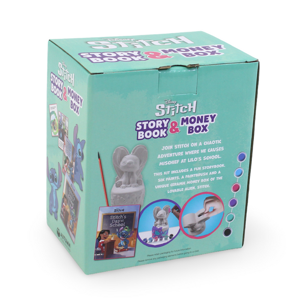 Igloo Books Disney Stitch Story Book & Money Box Set