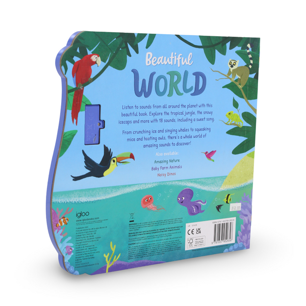 Igloo Books Mega Sounds Beautiful World Board Book