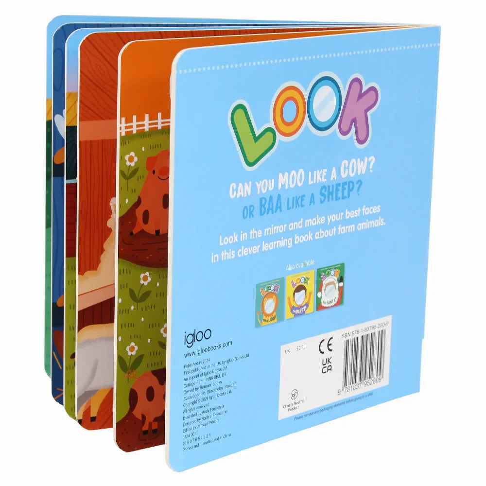 Look On The Farm! (Mirror Book)
