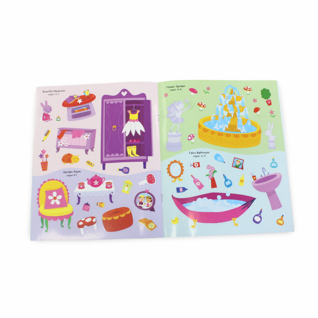 Igloo Books Fairy Doll's House Sticker Book