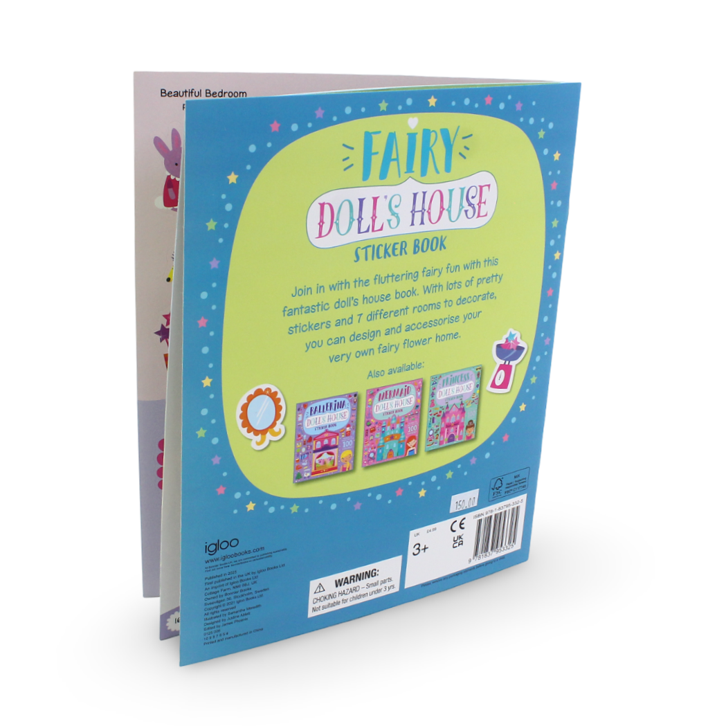 Igloo Books Fairy Doll's House Sticker Book