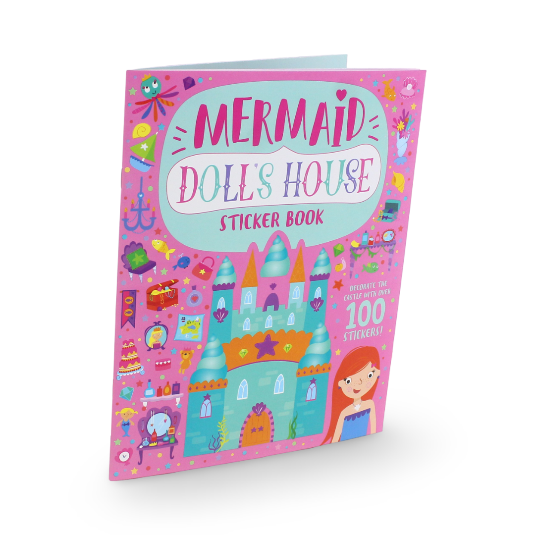 Igloo Books Mermaid Doll's House Sticker Book