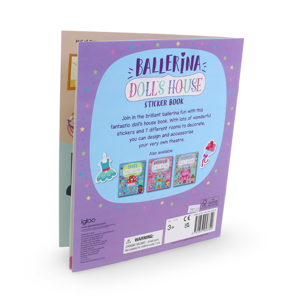 Igloo Books My Beautiful Ballerina Doll's House Book