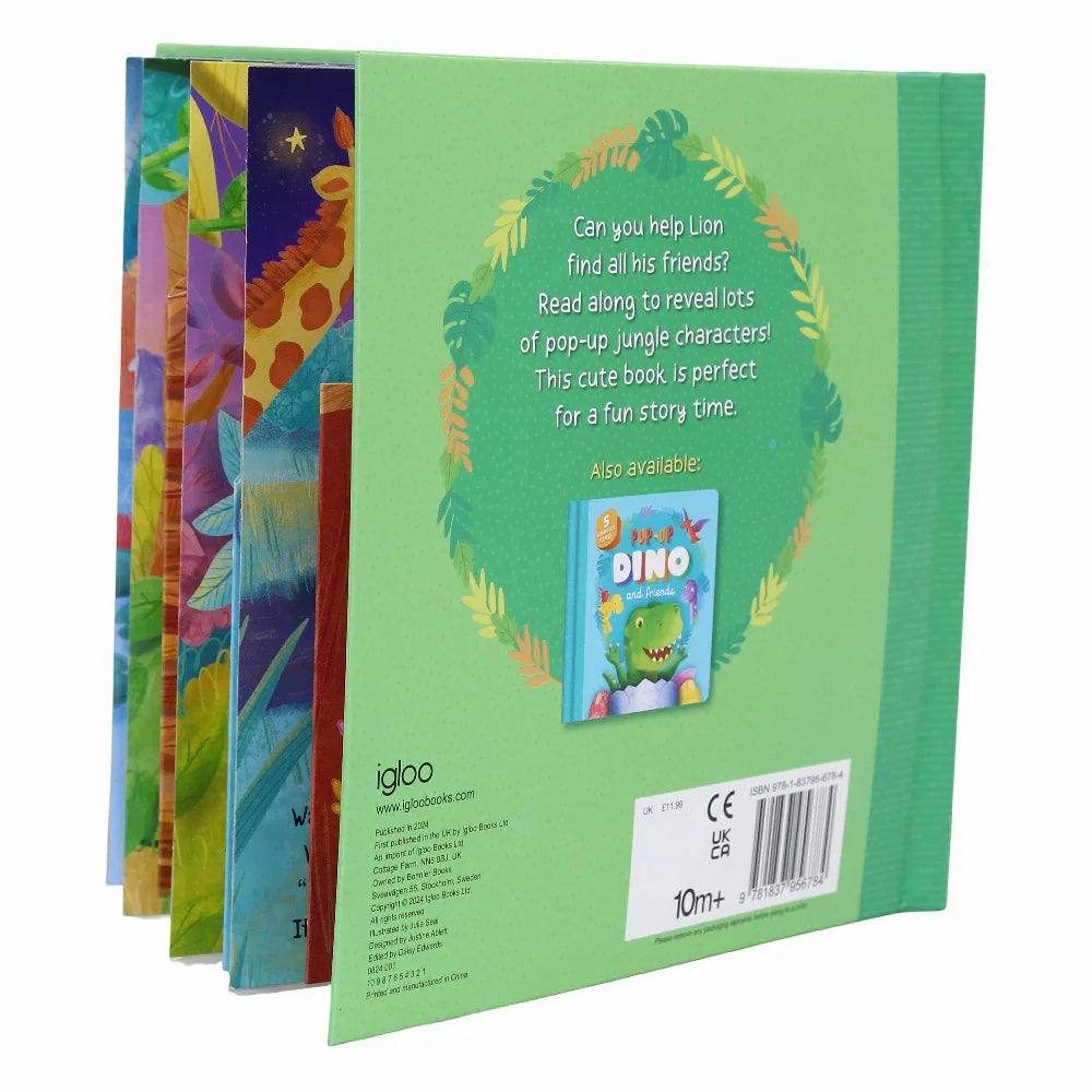 Pop-Up Lion and Friends Board Book