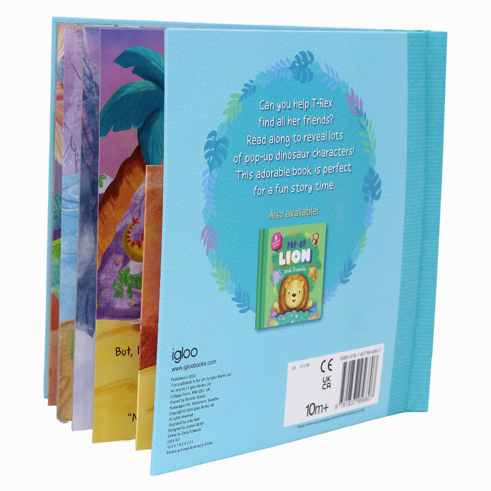 Pop-Up Dino and Friends Board Book
