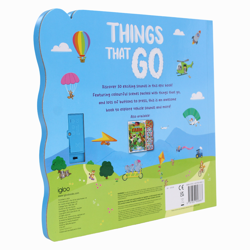 Things That Go (50-Button Sound Book)