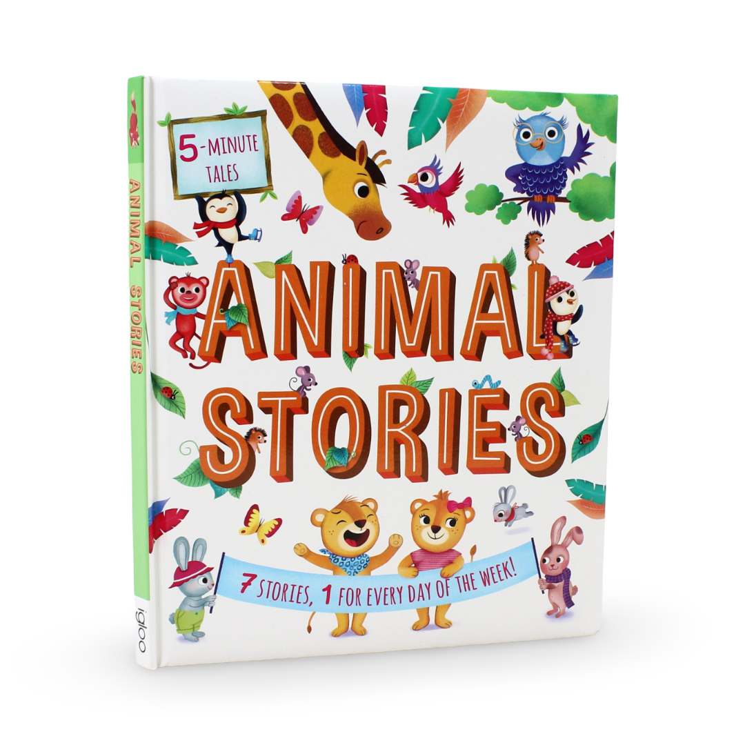 Igloo Books 5 Minute Tales: Animal Stories Book - Assortments