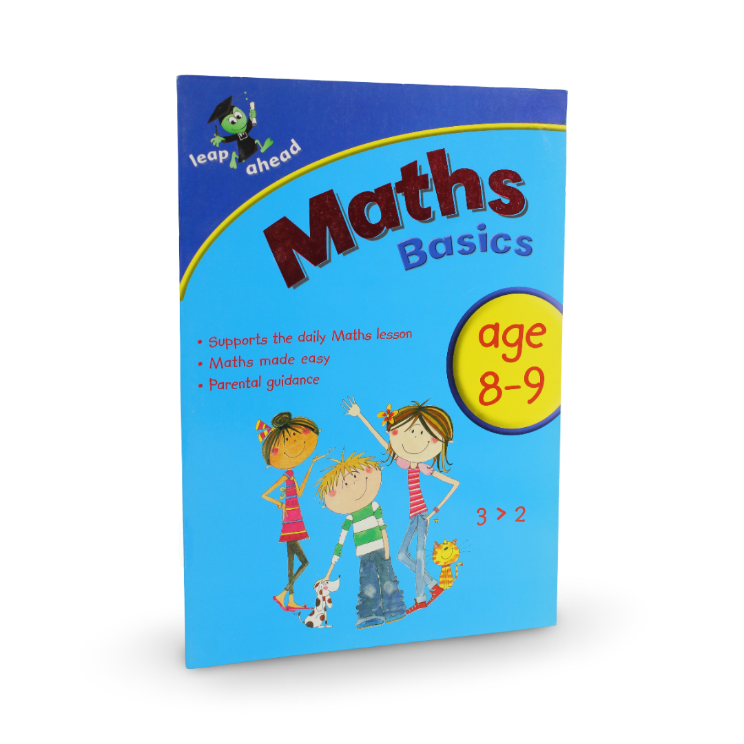 كتاب أساسيات الرياضيات للأطفال من سن 8-9 سنوات