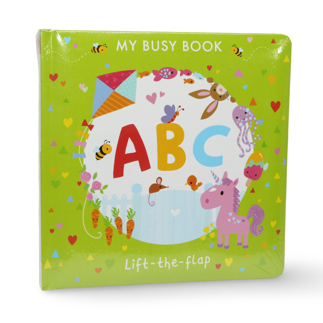 My Busy Book "ABC" Lift-The-Flap Board Book - Assortments - OKO