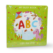 My Busy Book "ABC" Lift-The-Flap Board Book