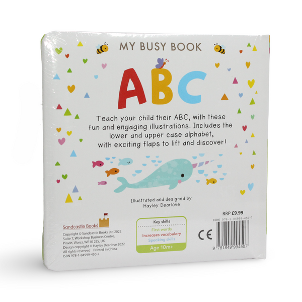 My Busy Book "ABC" Lift-The-Flap Board Book