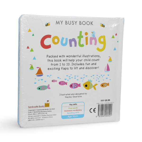 My Busy Book "Counting" Lift-The-Flap Board Book