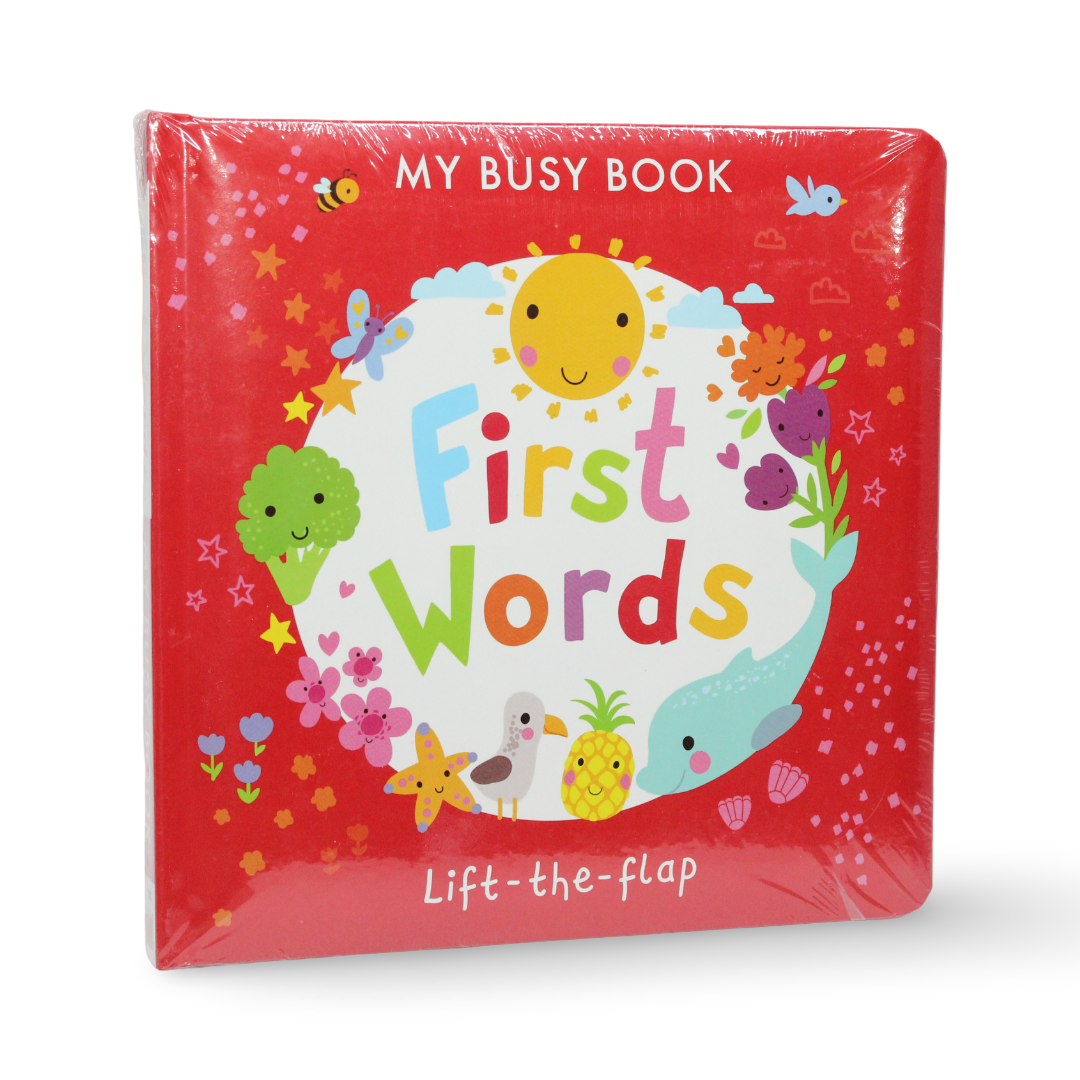My Busy Book "First Words" Lift-The-Flap Board Book