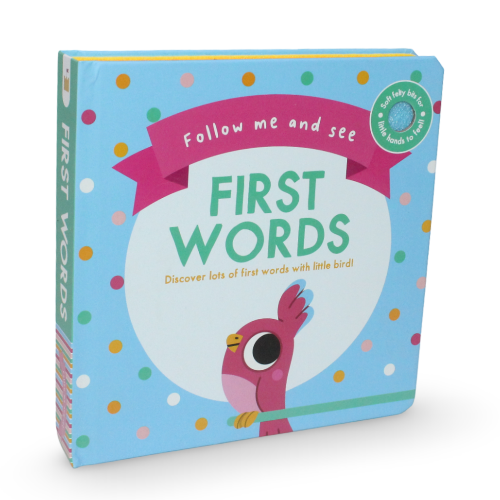 Follow Me and See: First Words Board Book