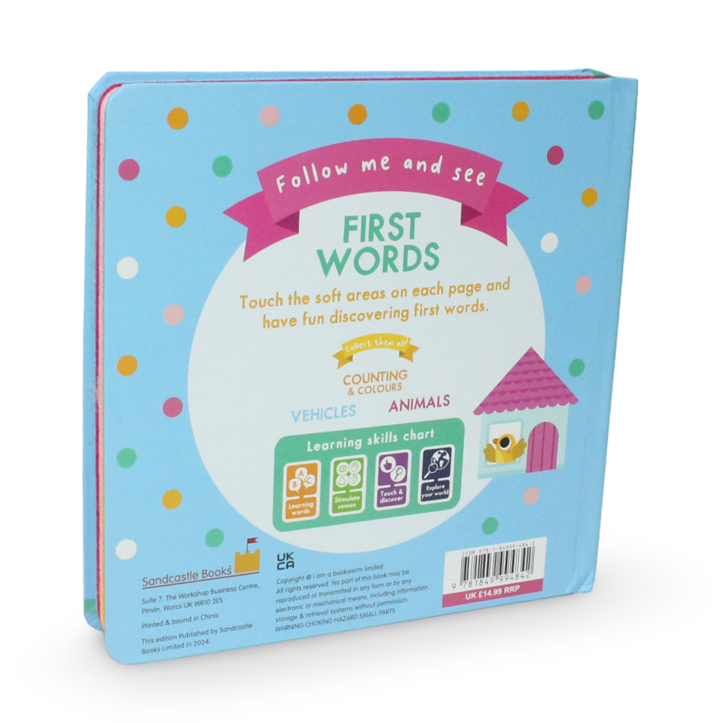 Follow Me and See: First Words Board Book