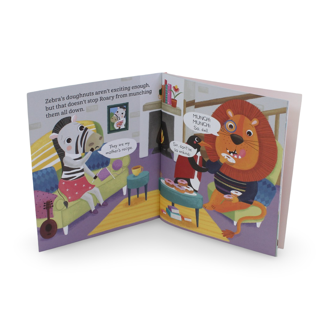 The Greedy Lion Cake