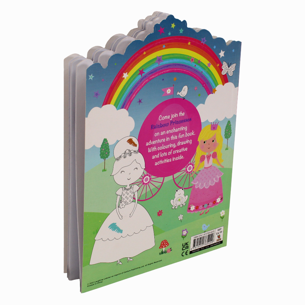 Shaped Super Colouring Fun: Rainbow Princesses