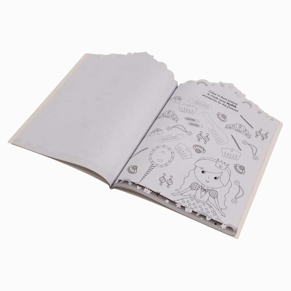 Shaped Super Colouring Fun: Rainbow Princesses