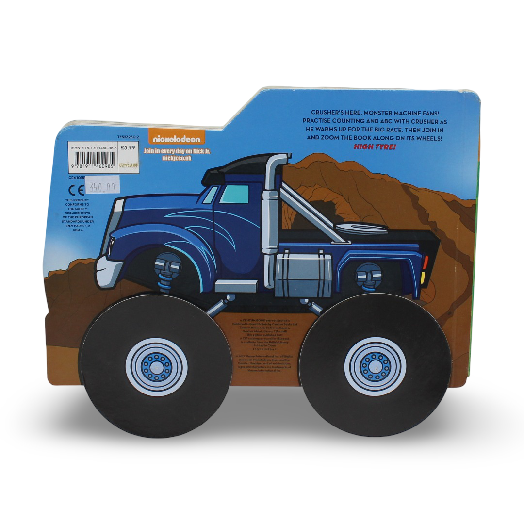 Blaze Crusher Wheelie Board Book