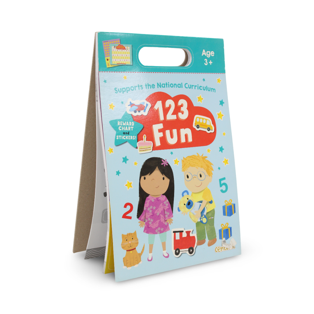"123 Fun" Learning Pad Educational Book