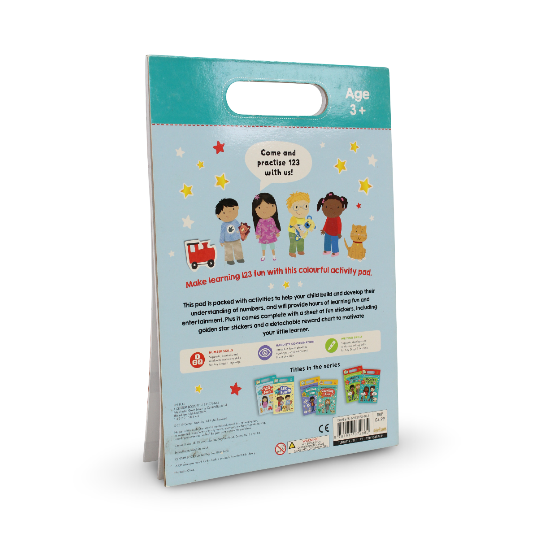 "123 Fun" Learning Pad Educational Book