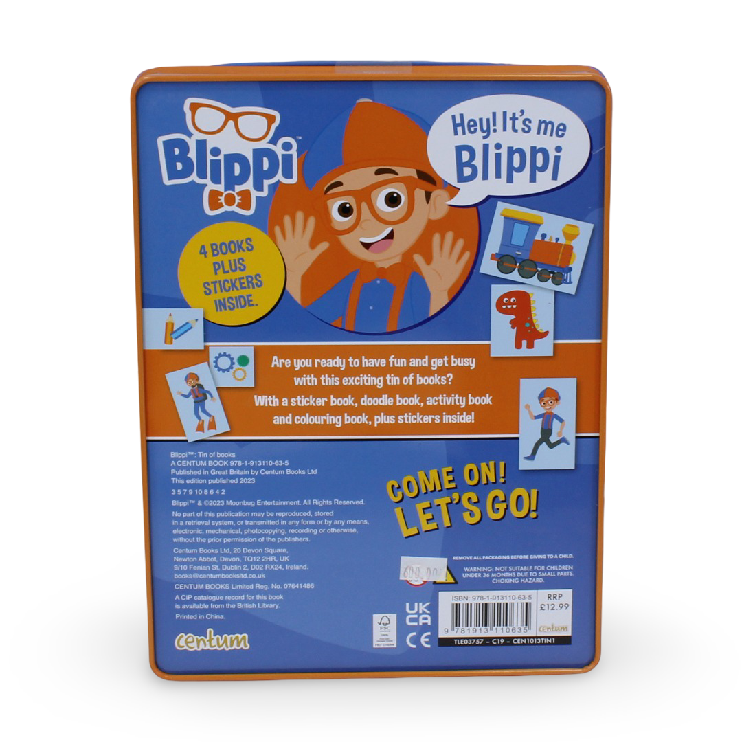 Blippi Tin
