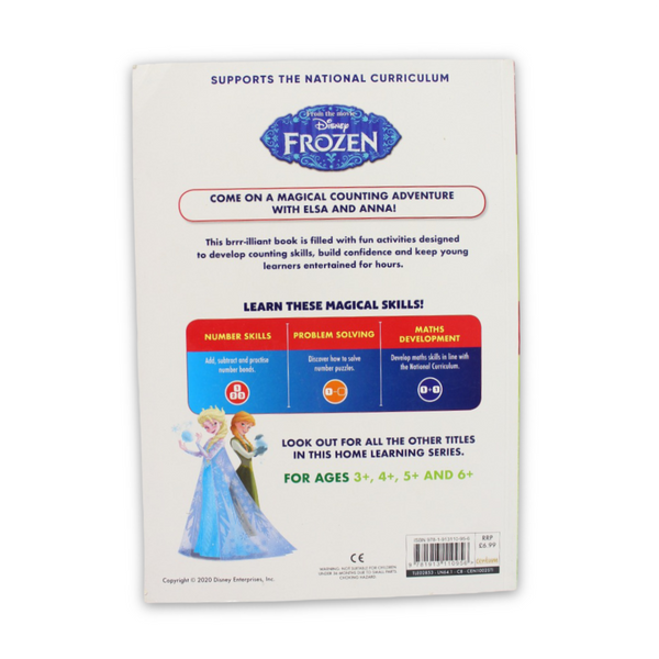 Centum Disney Learning Frozen "Numbers and Counting Practice" Book 4+