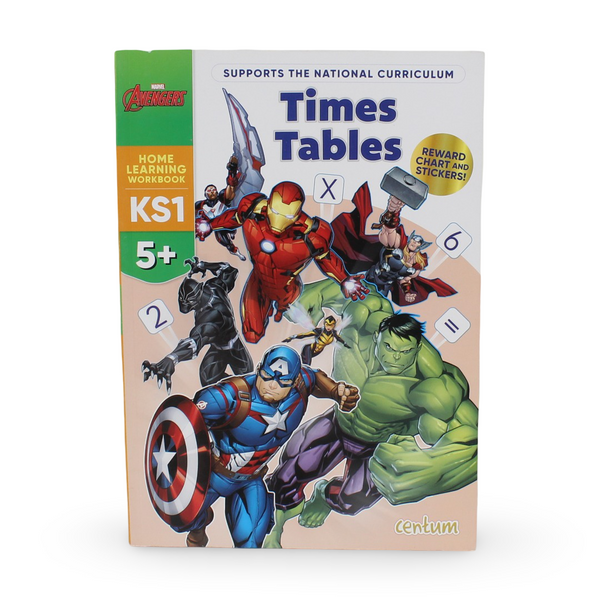 تعلّم جداول الضرب من Marvel Avengers 5+
