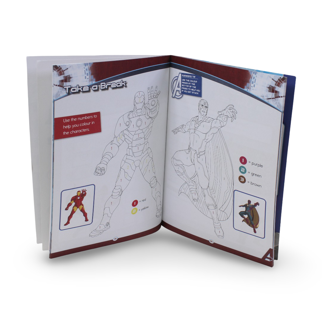 Learning Marvel Avengers Times Tables 5+ - Assortments - Emco