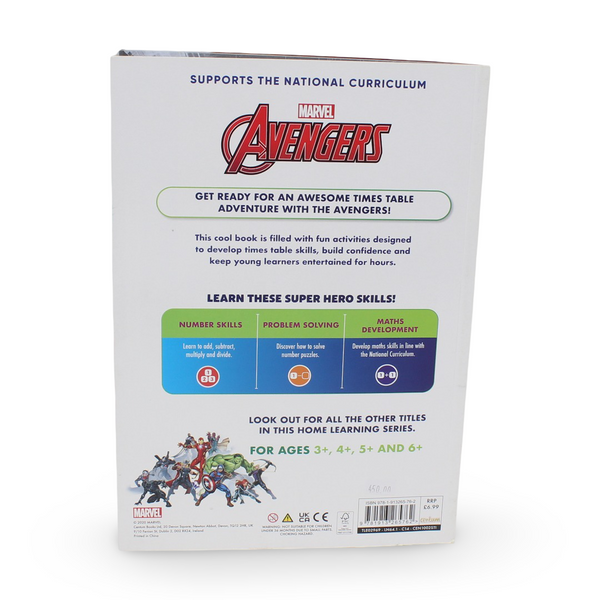 تعلّم جداول الضرب من Marvel Avengers 5+