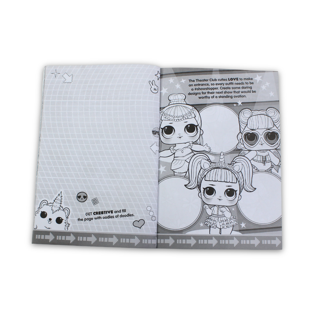 Centum Books L.O.L. Surprise! Super Colouring Fun Book - Assortments