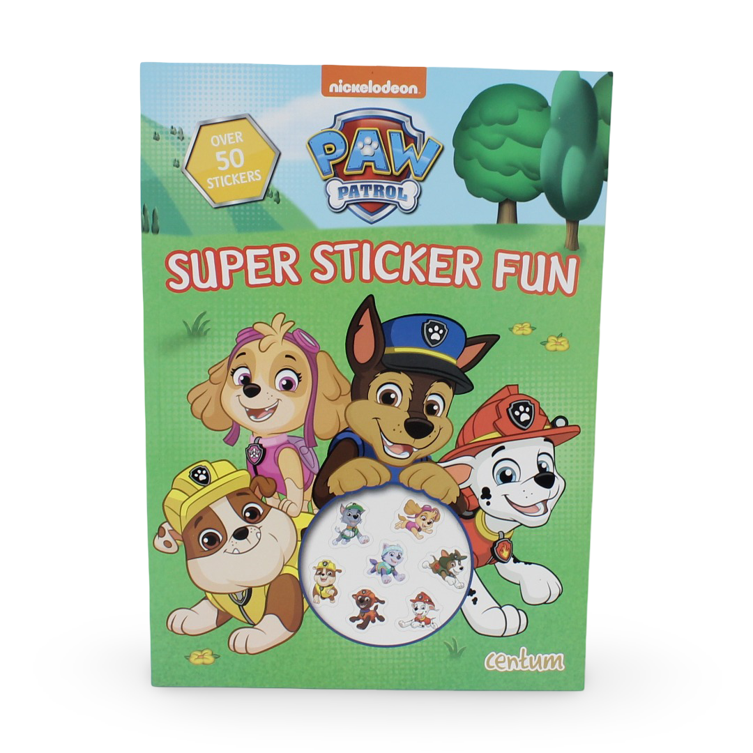 Paw Patrol Super Sticker Fun Book