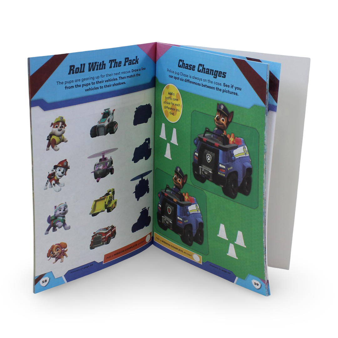 Paw Patrol Super Sticker Fun Book
