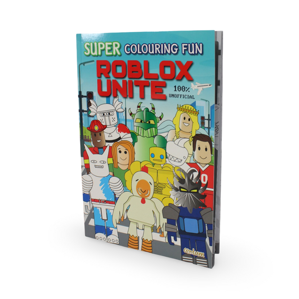 Centum "100% Unofficial Roblox Unite Books & Stickers Tin" Book