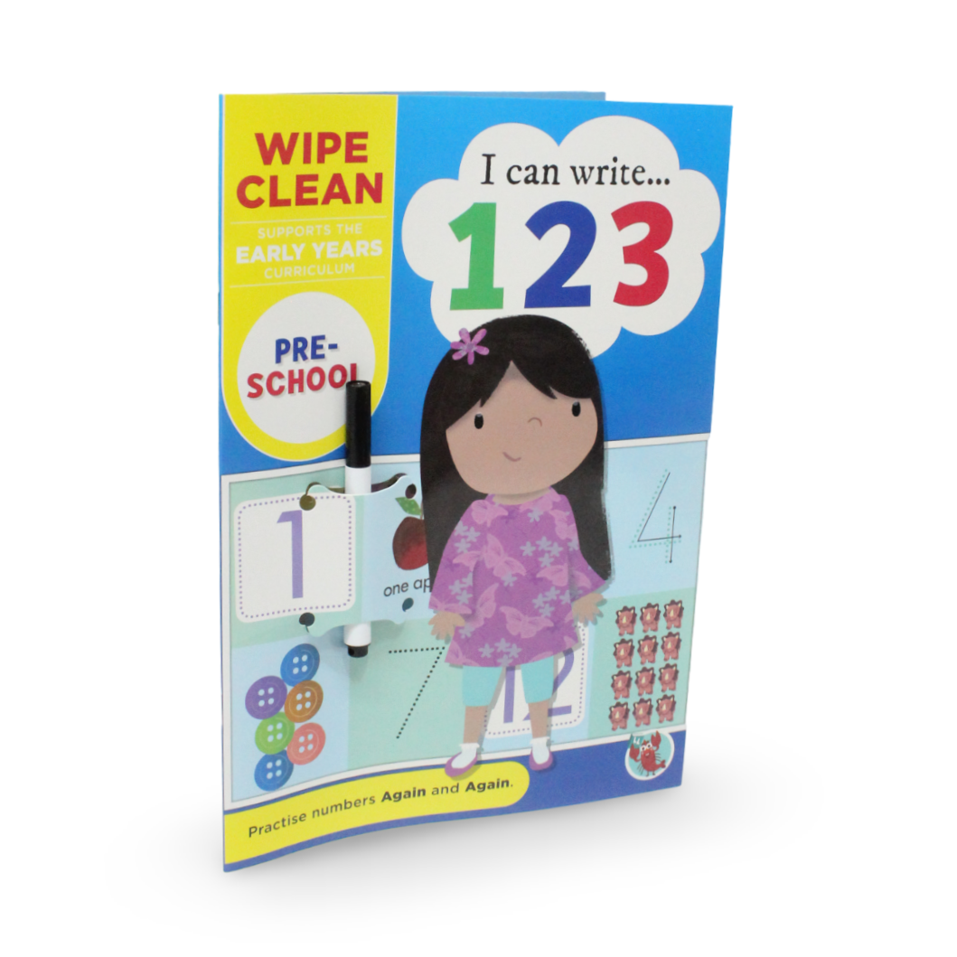 Wipe Clean I Can Write 1 2 3