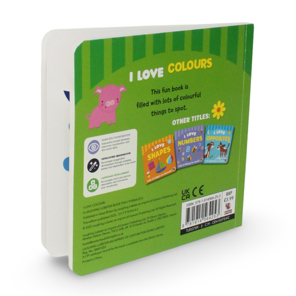 Centum "I Love Colours" Board Book