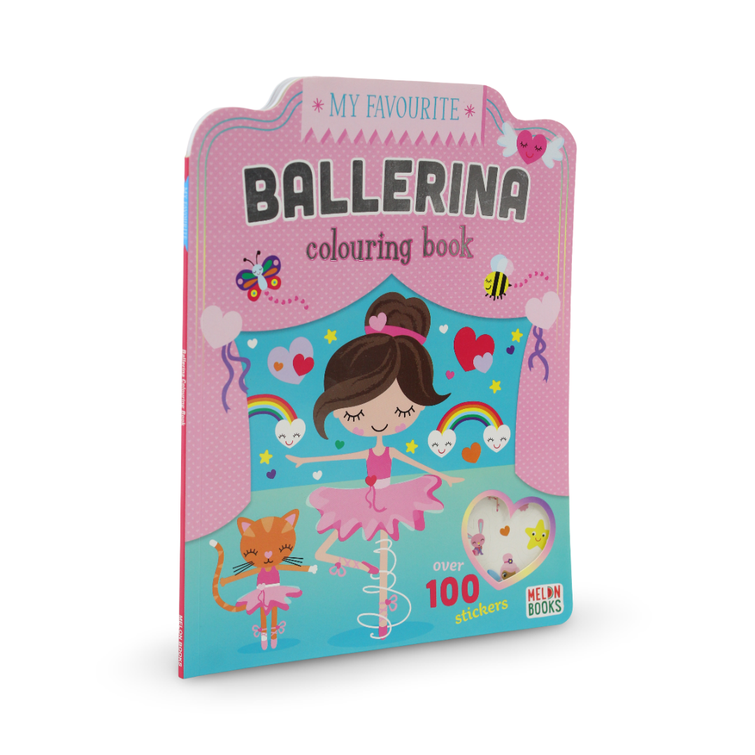 Melon Books My Favourite Ballerina Colouring Book